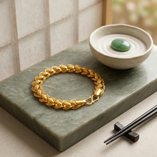 Lotus Link Bracelet