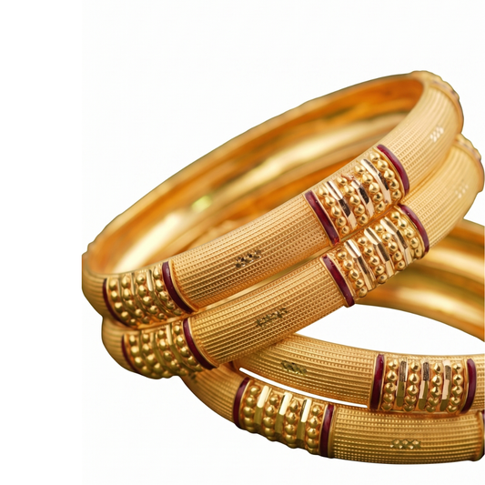 Traditional Gold Chudi Bangles