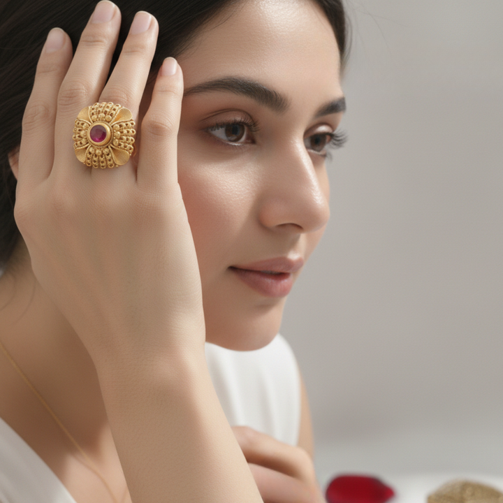 Rajwada Bloom Ring