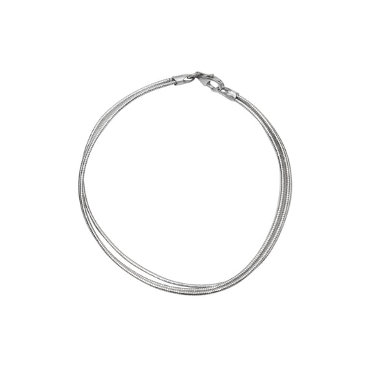 925 Sterling Silver Snake Chain Bracelet for Women & Men | Sleek Minimal Design