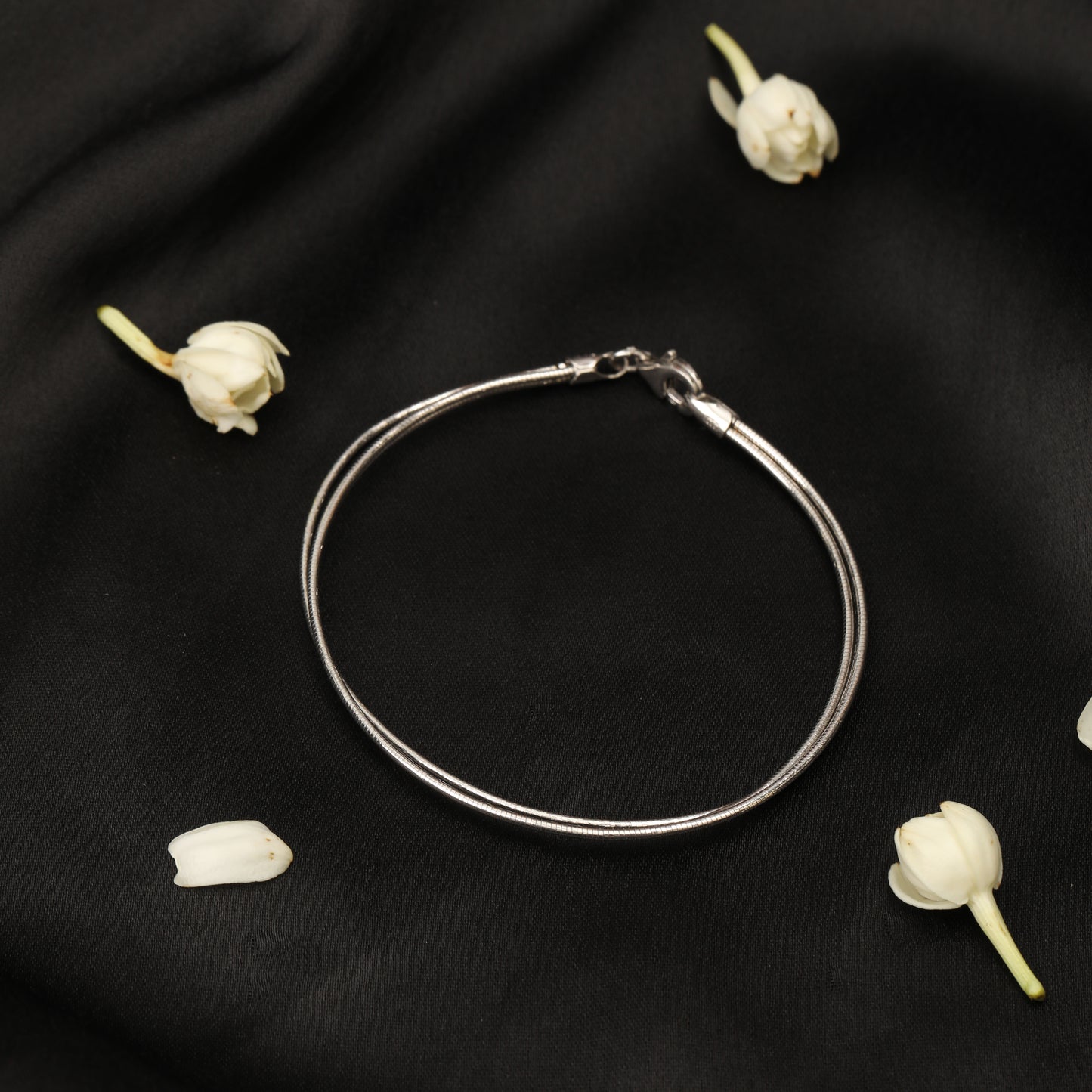 925 Sterling Silver Snake Chain Bracelet for Women & Men | Sleek Minimal Design