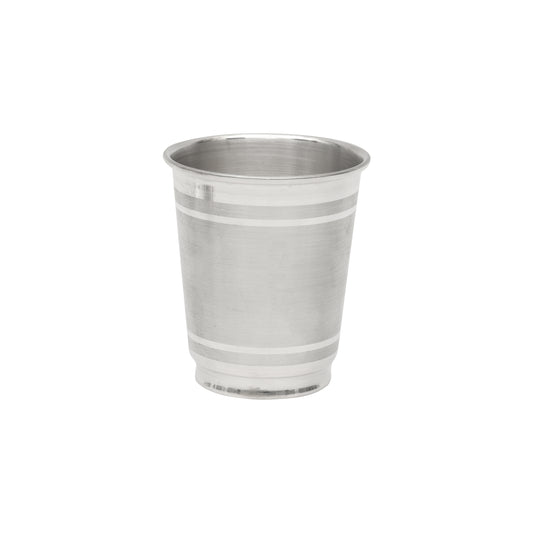Pure Silver Drinking Glass (Chandi Glass) – 99% Silver Handmade Tumbler for Puja, Ayurveda & Daily Use