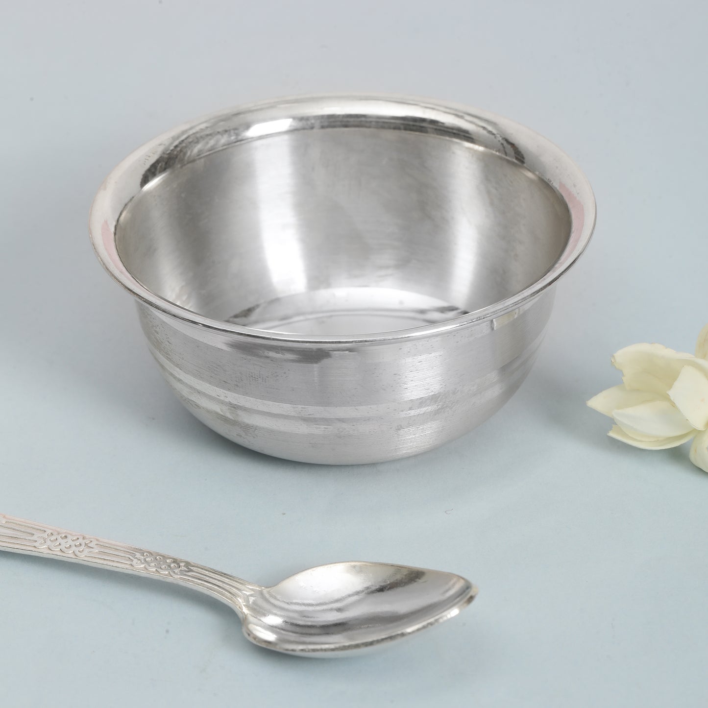 Pure Silver Bowl (Katori) | Premium Silver Serving Bowl for Dining, पूजा & Gifting