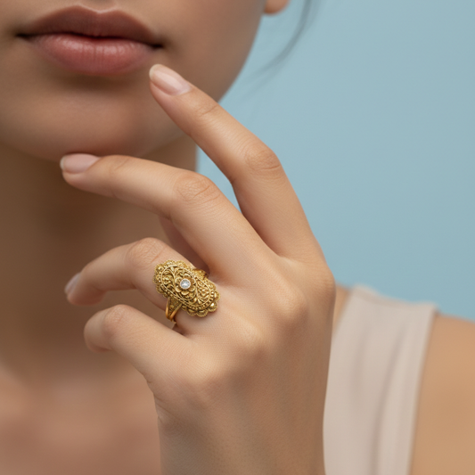 Bloom Antique Ring