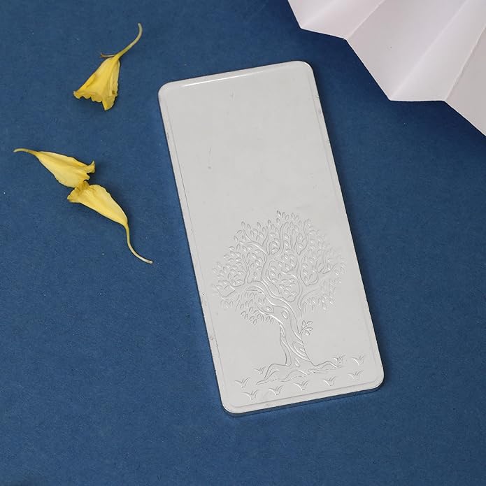 100g Fine Silver Bar 999 Purity | Pure Silver Biscuit | Investment Grade Silver Bullion