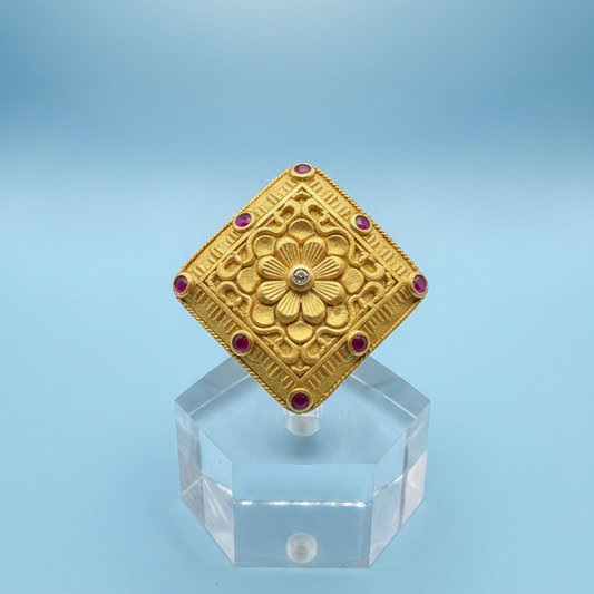 Floral Statement Ring