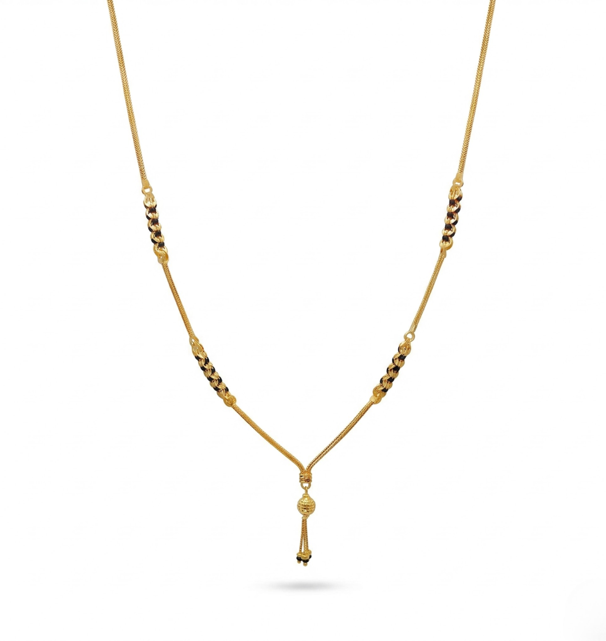 Beaded Tassel Mangalsutra