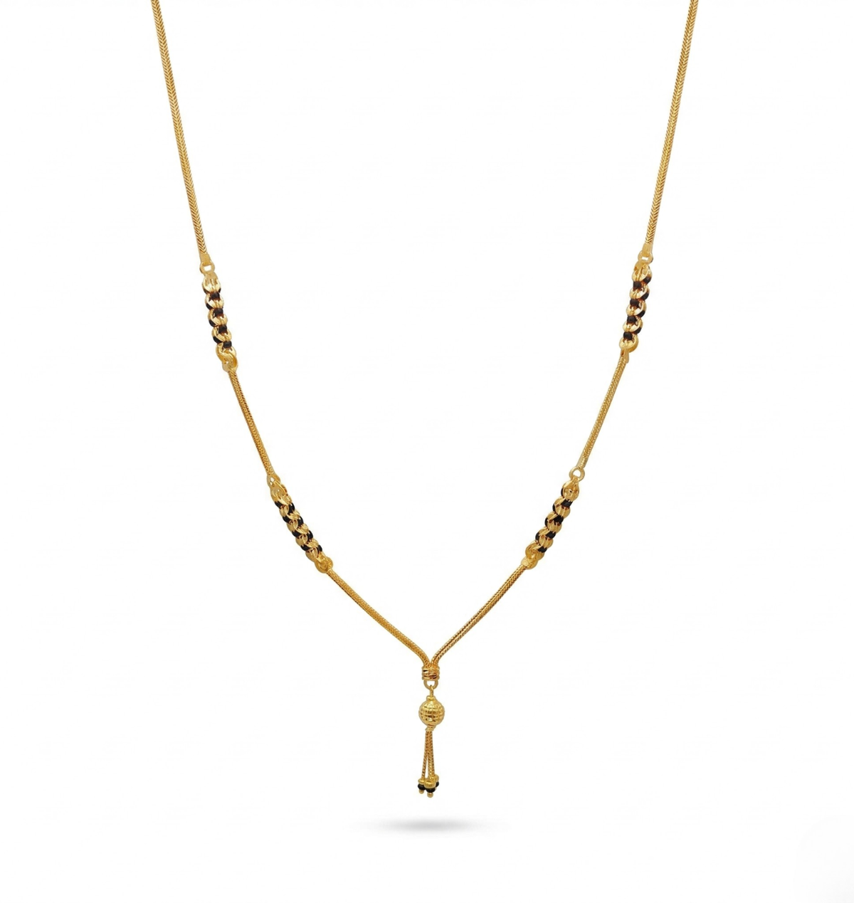Beaded Tassel Mangalsutra