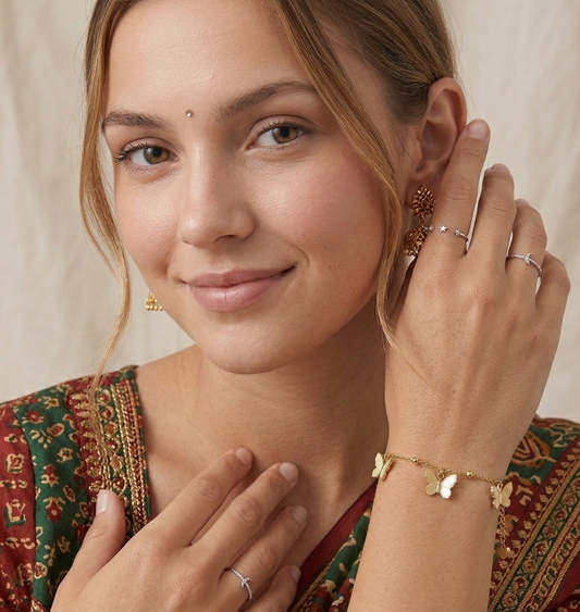 Butterfly Charm Bracelet