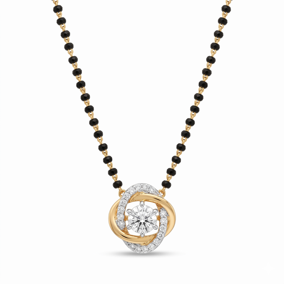 Dancing Diamond Mangalsutra