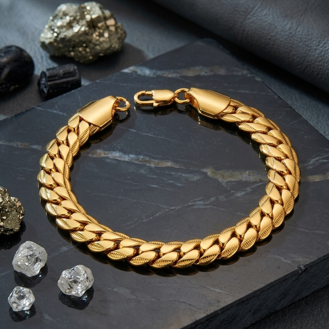 Double-Row Curb Bracelet