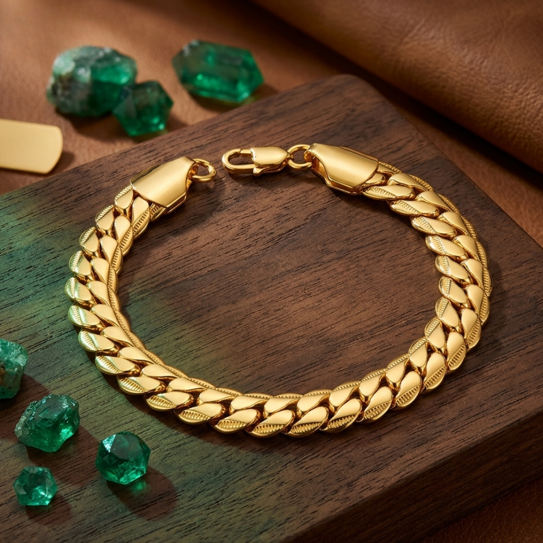 Double-Row Curb Bracelet
