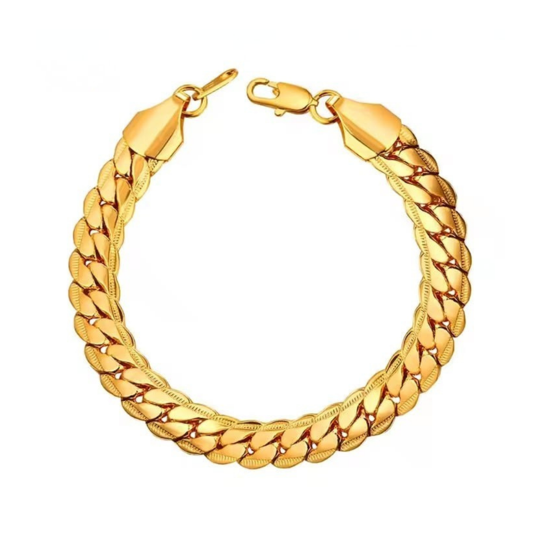 Double-Row Curb Bracelet