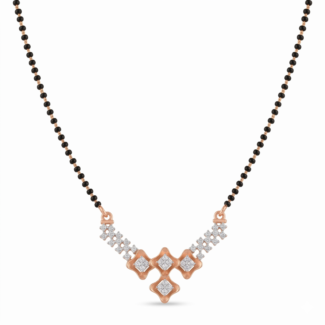 Geometric Tanmaniya Mangalsutra