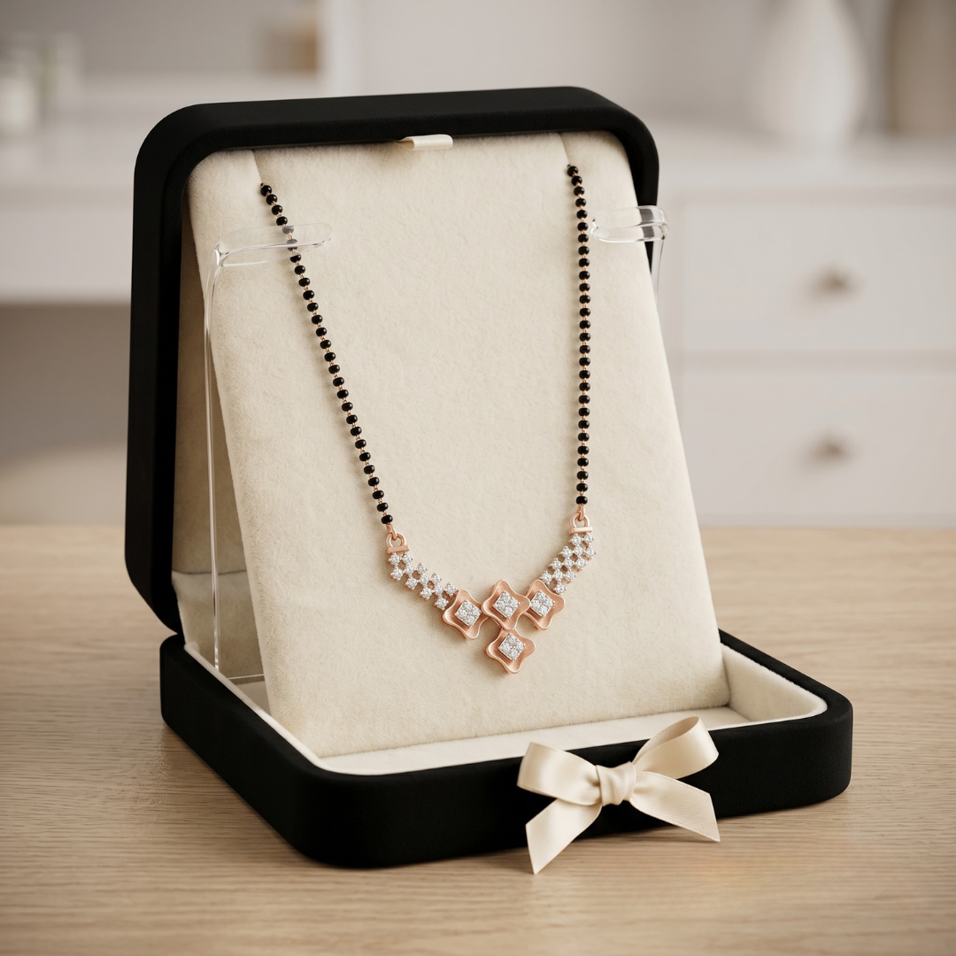 Geometric Tanmaniya Mangalsutra - View 2
