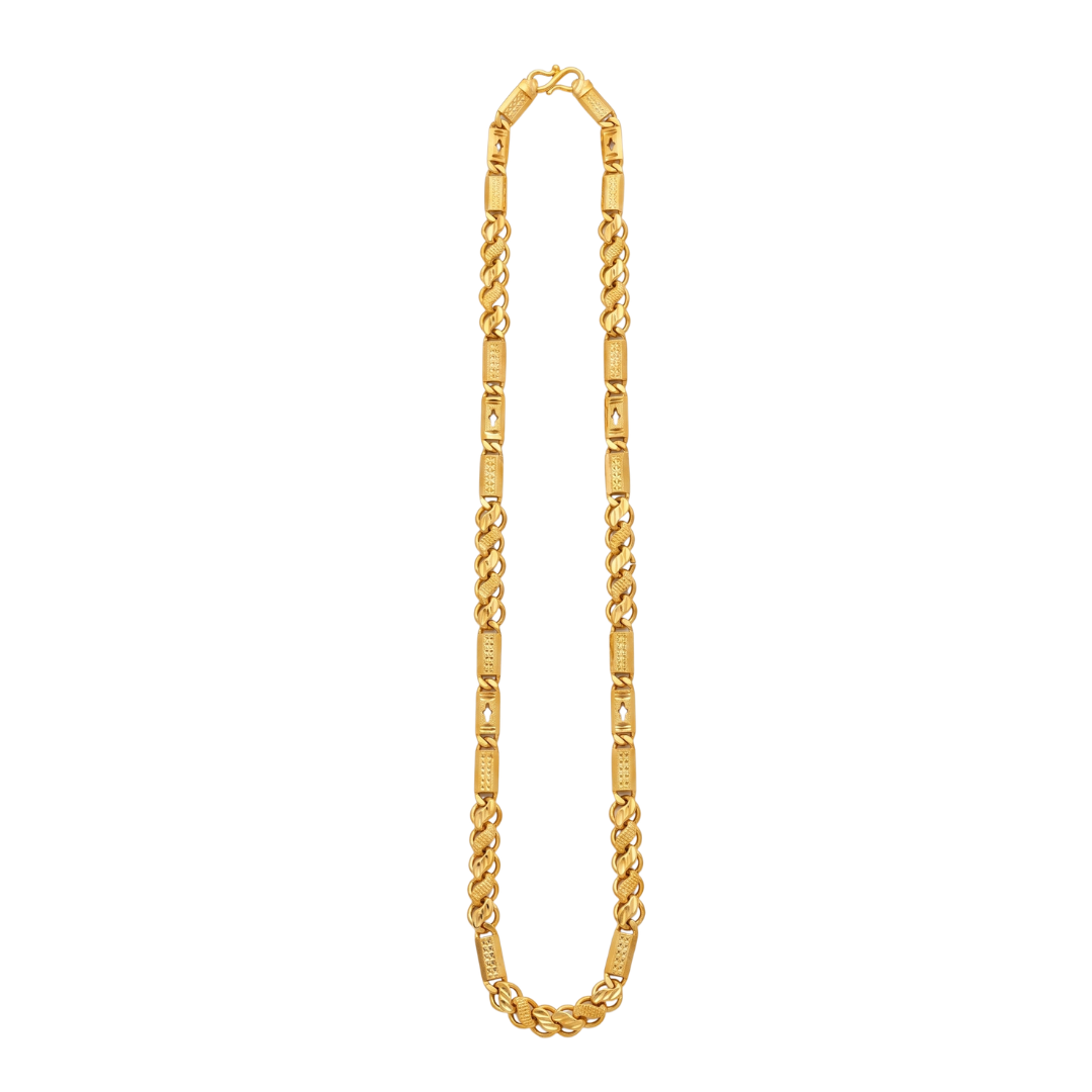 Gold Nawabi Link Chain - Image 4