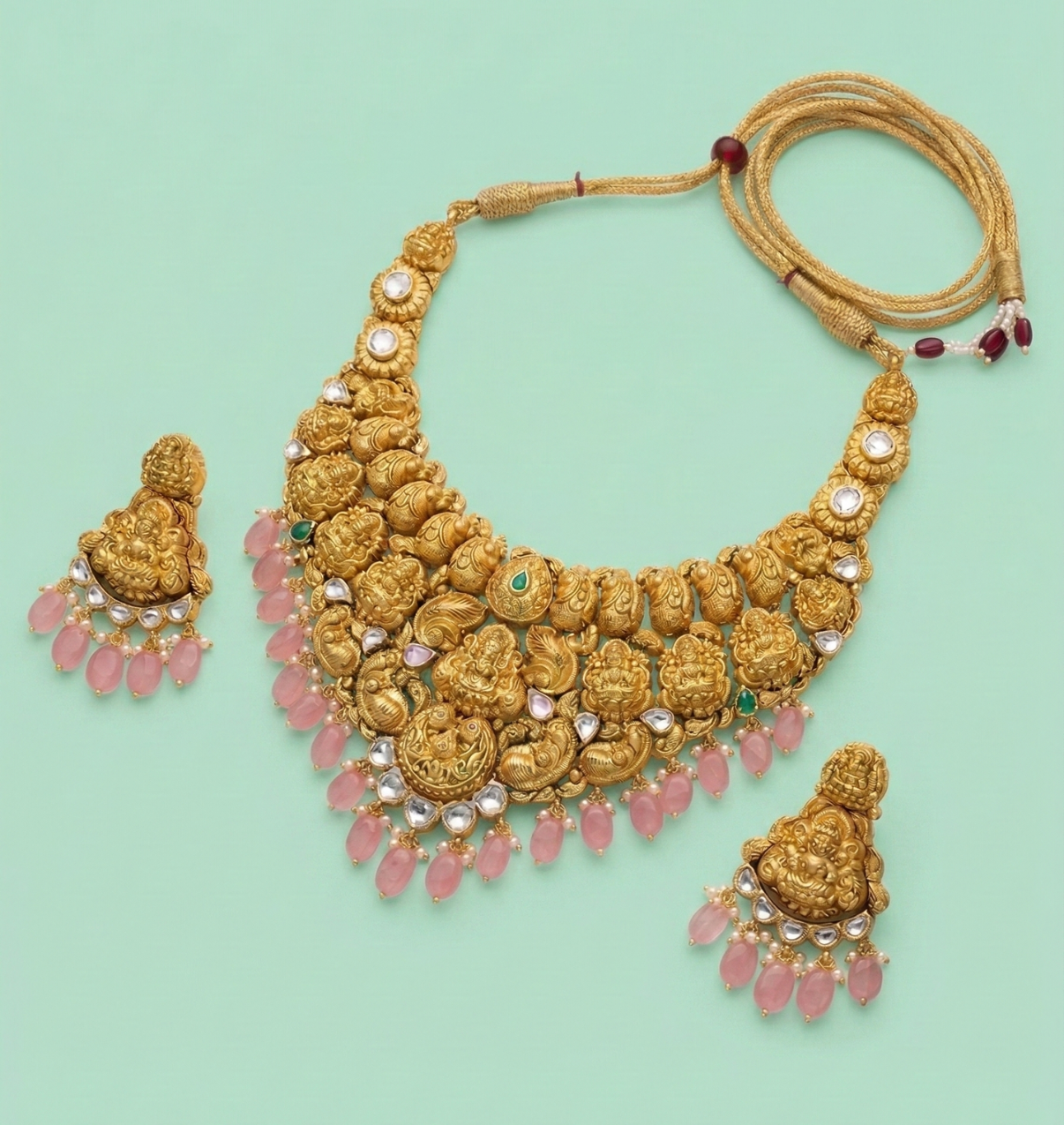 Gold Temple Necklace