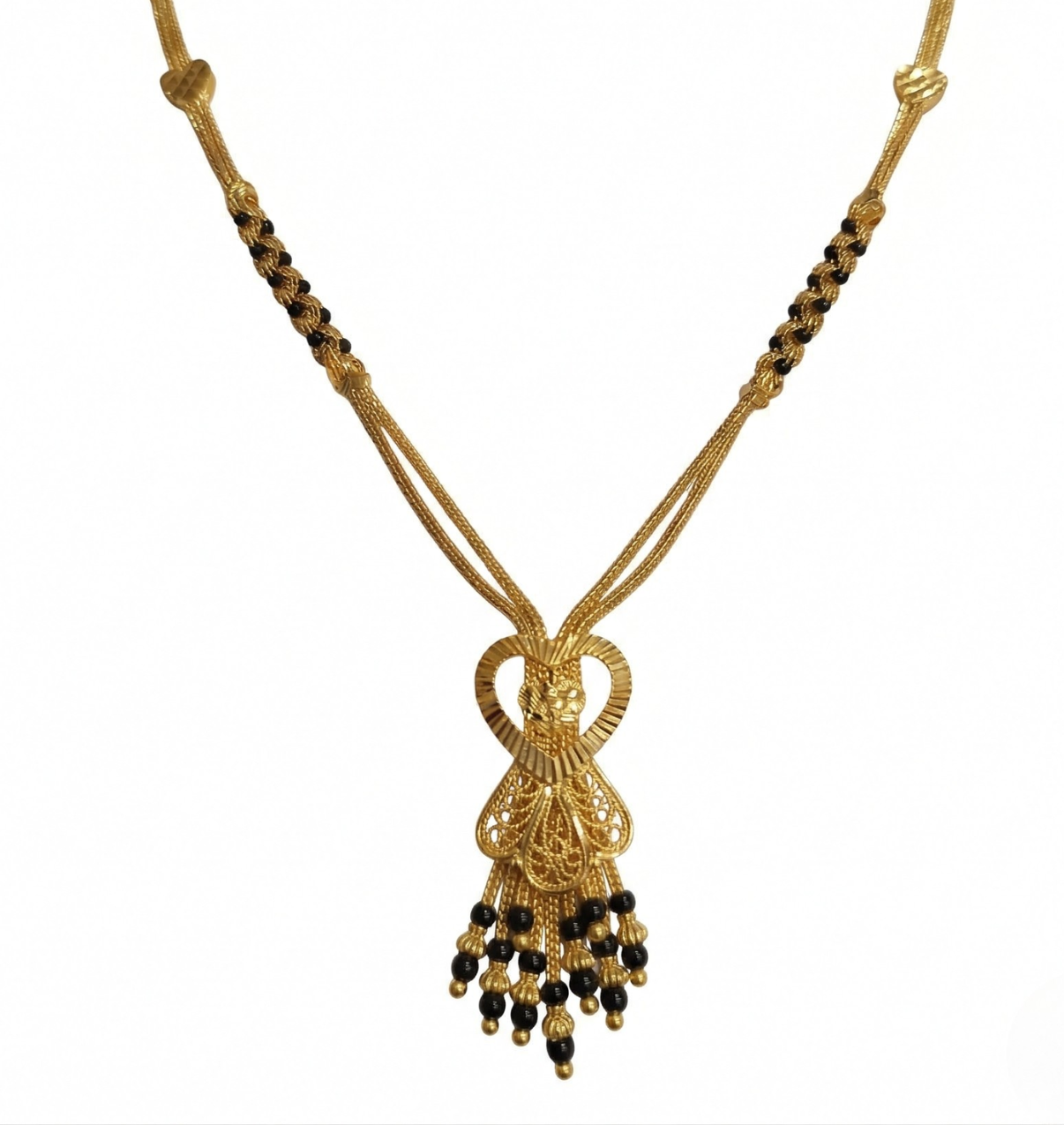 Heart Motif Mangalsutra