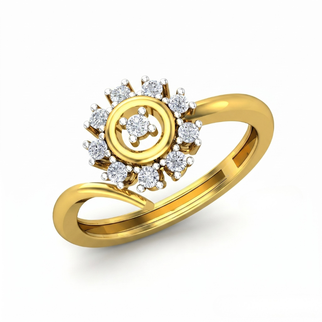 Helios Diamond Ring