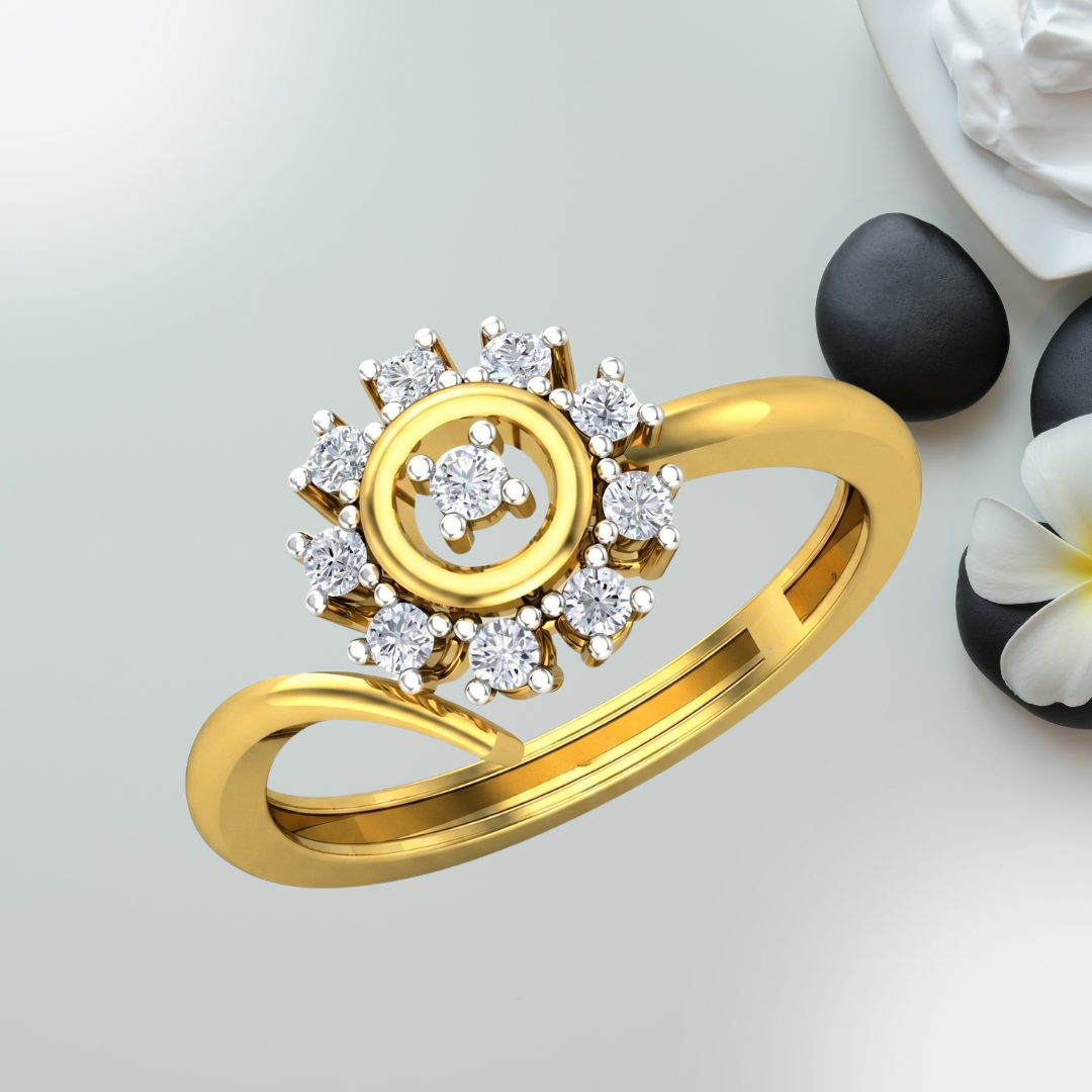 Helios Diamond Ring