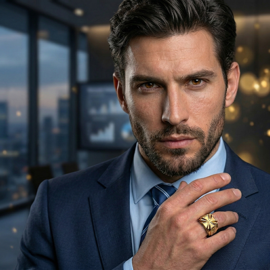 Maltese Cross Signet Ring