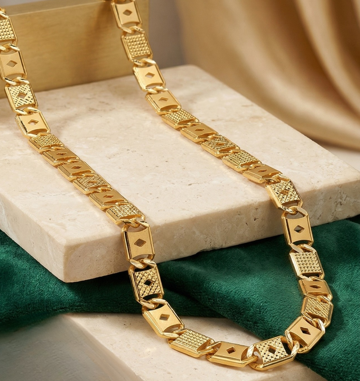 Nawabi Gold Chain