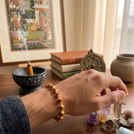 Rudraksha Bead Bracelet