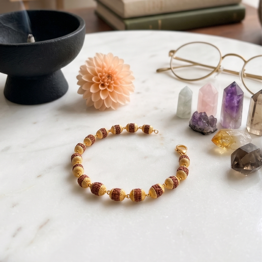 Rudraksha Bead Bracelet
