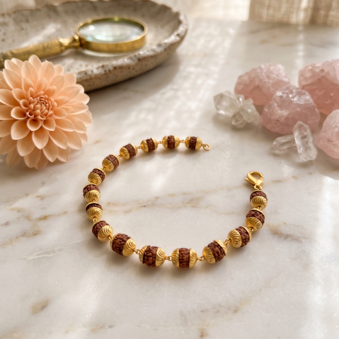 Rudraksha Bead Bracelet