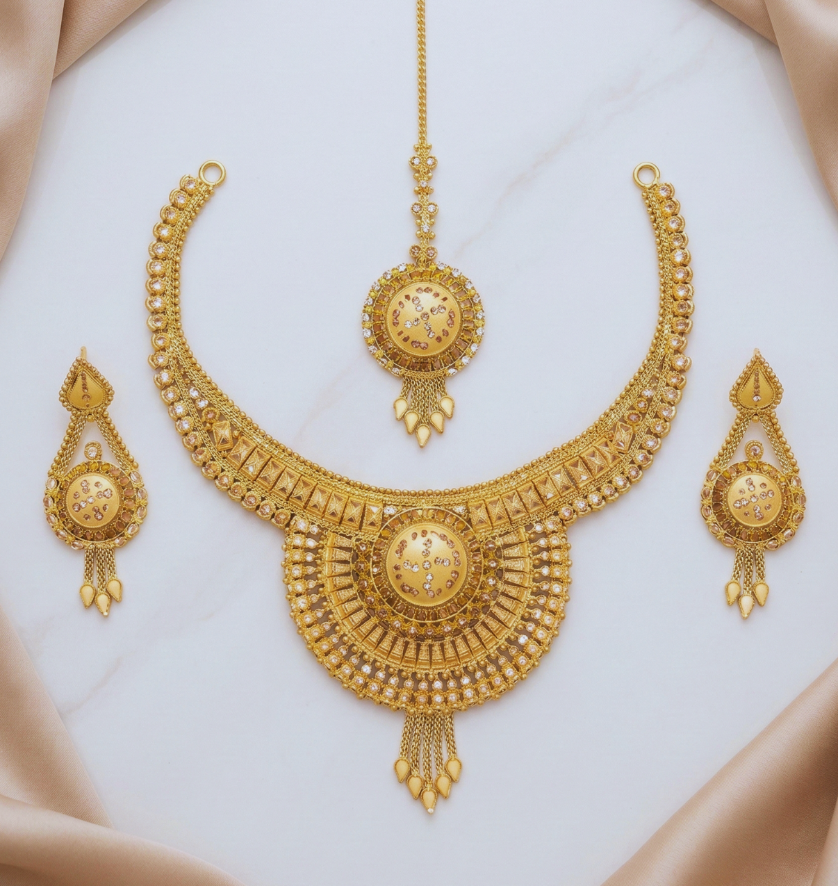 Shahi Mayura Necklace Set