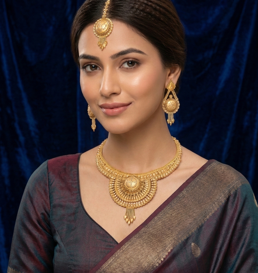 Shahi Mayura Necklace Set