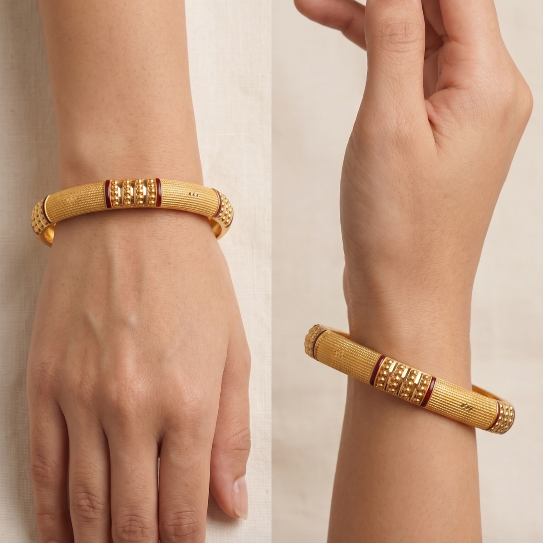 Traditional Gold Chudi Bangles