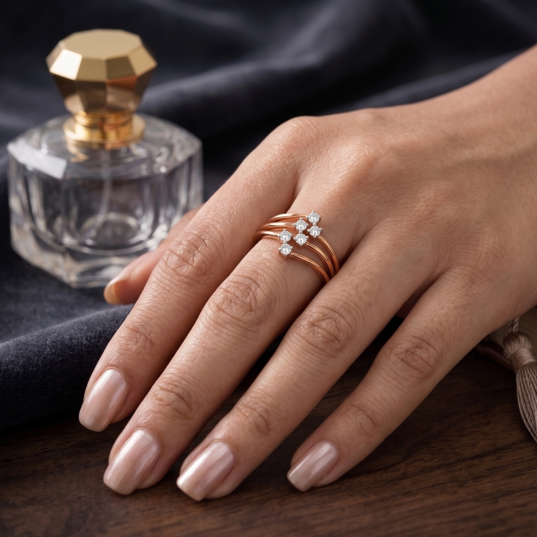 Triple-Band Bypass Ring