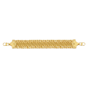 Triple-Row Royal Curb Bracelet