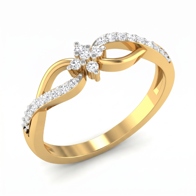 Harmonious Blend Diamond Ring
