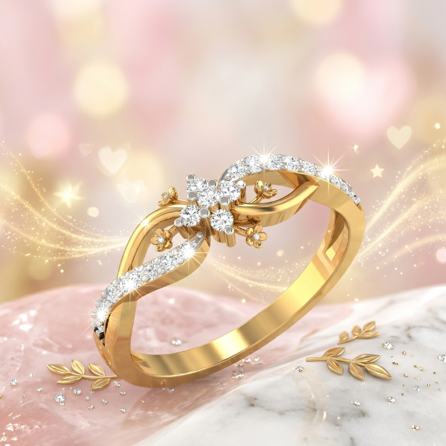 Harmonious Blend Diamond Ring